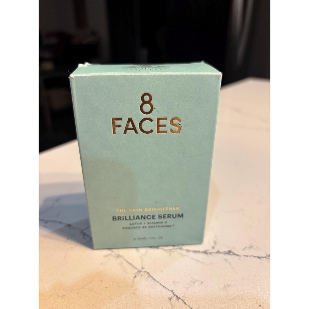 8 Faces Face Brilliance Serum 1 OZ NIB
